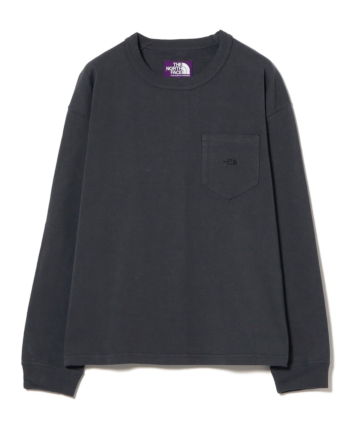 THE NORTH FACE PURPLE LABEL ザ・ノース・フェイス パープルレーベル / 8oz フィールド ロングスリーブ ポケット Tシャツ Tシャツ・カットソー WOMEN Asphalt Gray AH WS THE NORTH FACE PURPLE LABEL ザ・ノース・フェイス パープルレーベル / 8oz フィールド ロングスリーブ ポケット Tシャツ Tシャツ・カットソー WOMEN Asphalt Gray AH WS