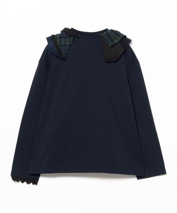 良品★ 【Tori-to／ビームスボーイ】 パンツ スウェット Ｍ 裾フリル 黒 本日発売】＜TORI-TO＞BEAMS JAPAN限定アイテムたち〜｜ビームス