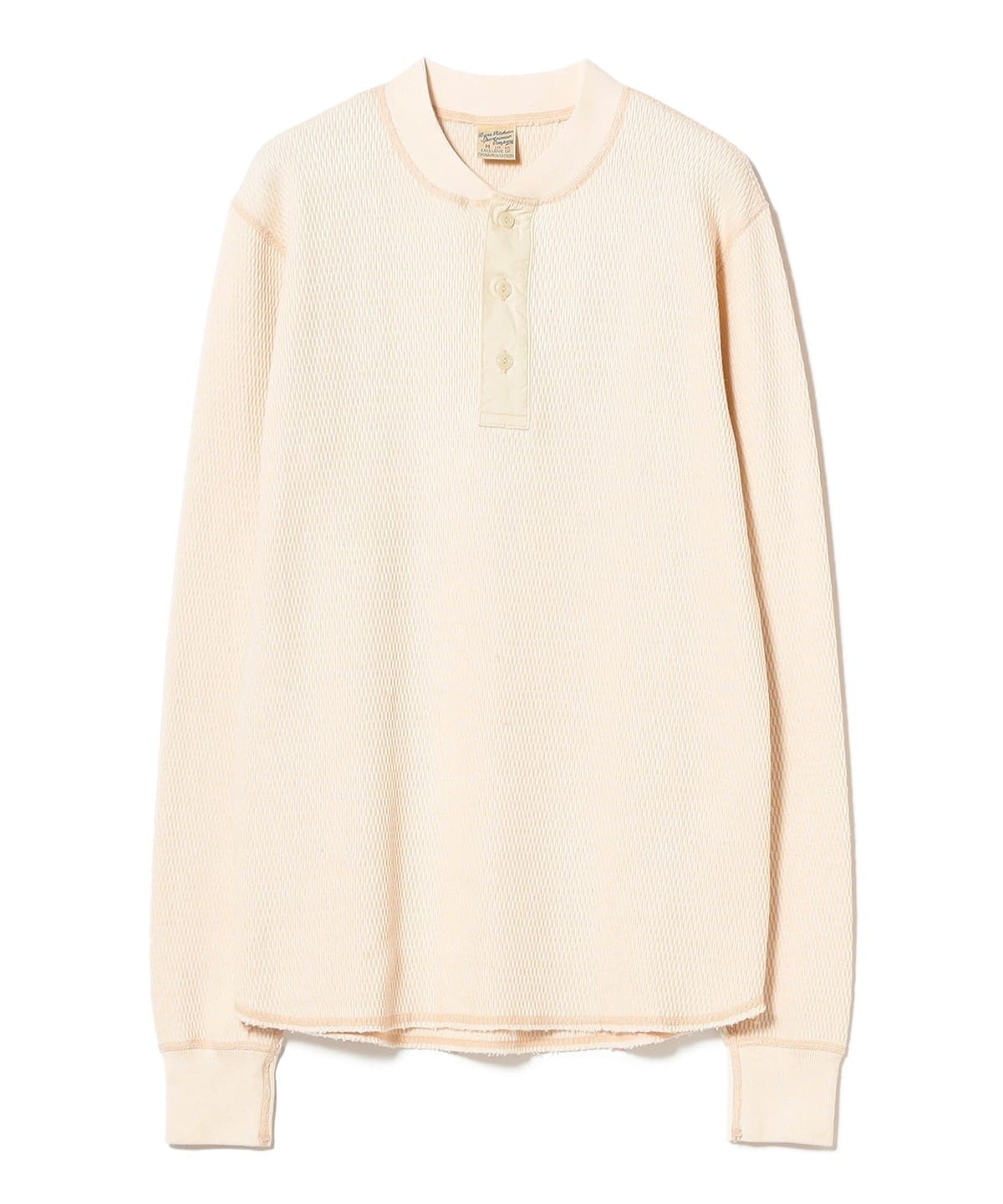 BUZZ RICKSON'S / THERMAL HENLEY NECK Tシャツ・カットソー WOMEN NATURAL M BUZZ RICKSON'S / THERMAL HENLEY NECK Tシャツ・カットソー WOMEN NATURAL M