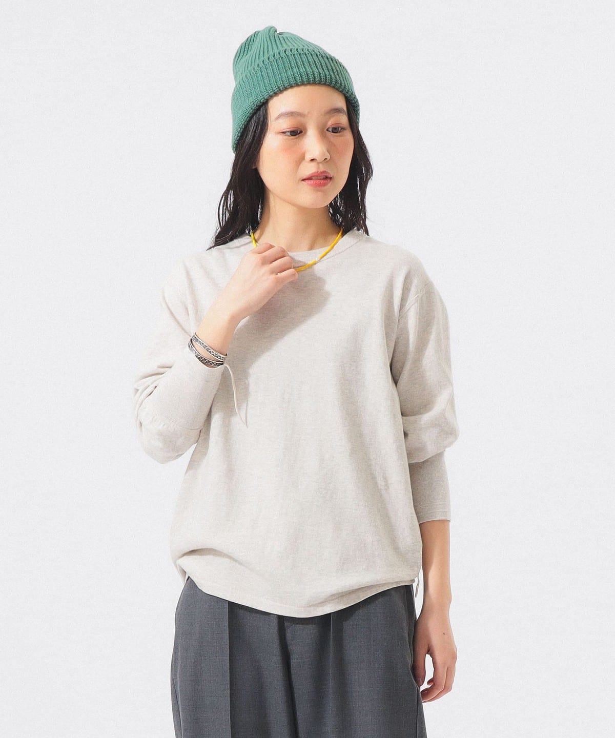 BEAMS BOY（ビームス ボーイ）【別注】Healthknit / クルーネック