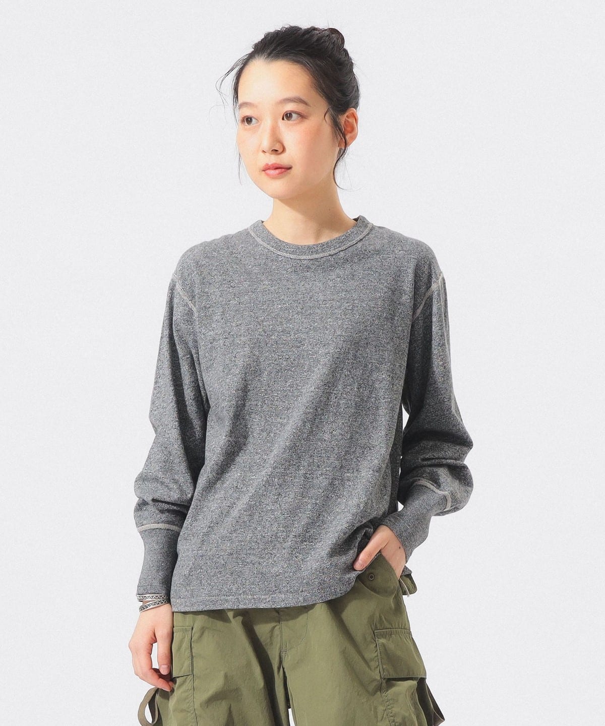BEAMS BOY（ビームス ボーイ）【別注】Healthknit / クルーネック