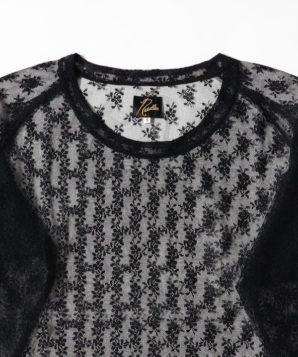 NEEDLES / Long Sleeve U-Neck Tee