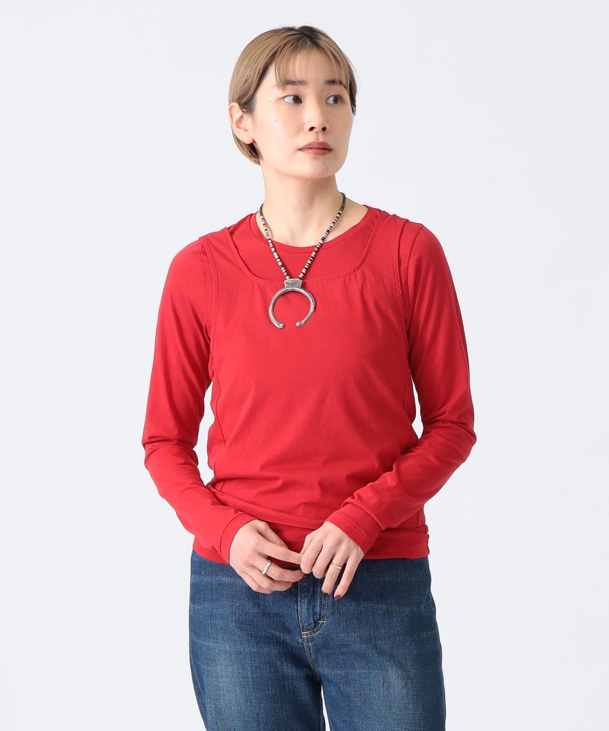 BEAMS JAPAN（ビームス ジャパン）〈WOMEN〉ロングスリーブ ＋ 