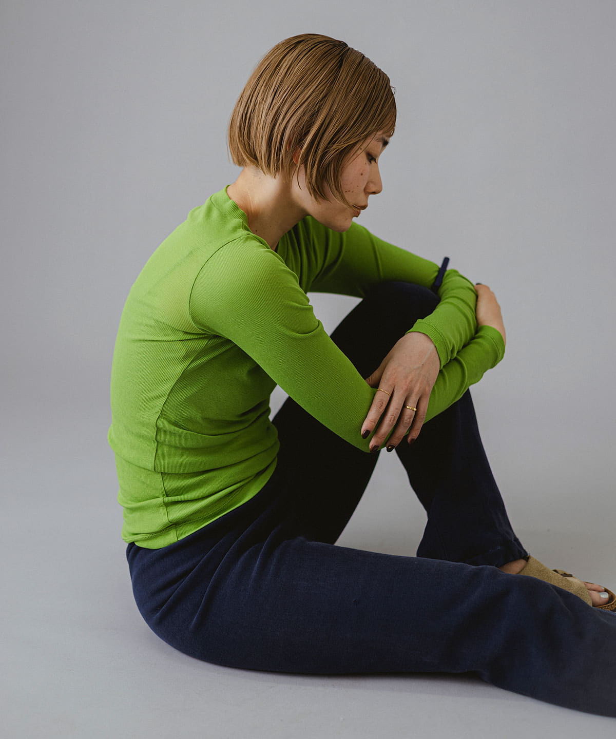 BEAMS JAPAN（ビームス ジャパン）〈WOMEN〉ベーシック ロングスリーブ