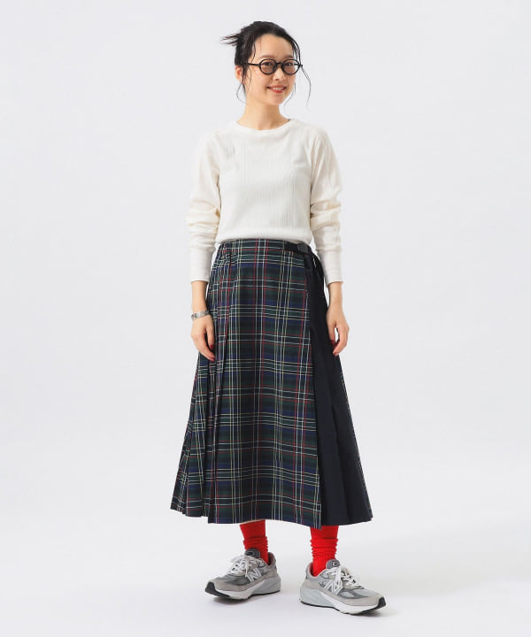 ランダム リブ ロング スリーブ BEAMS STAFF：H159　Size：1