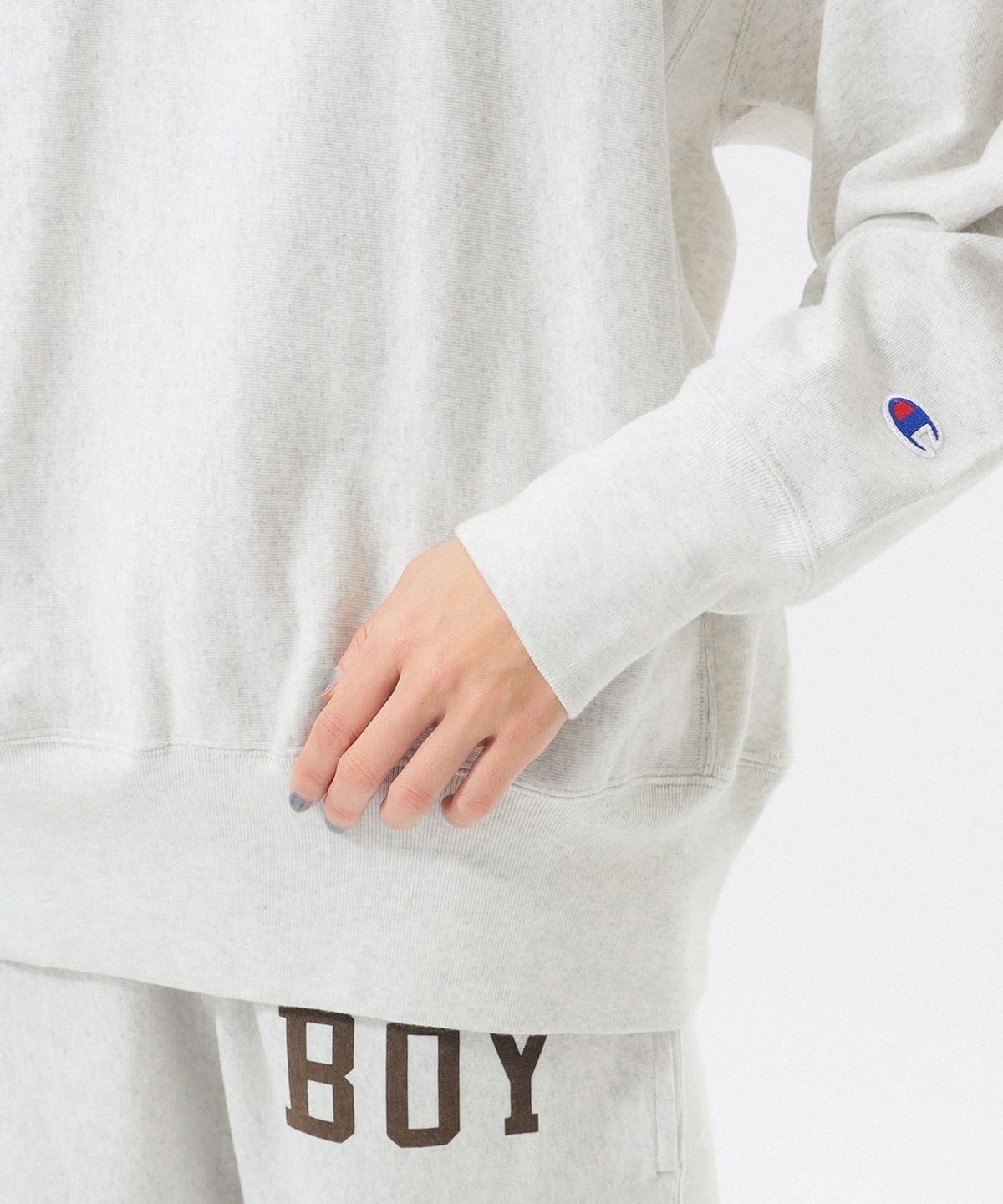 BEAMS BOY（ビームス ボーイ）【別注】Champion / ボーイ リバース 