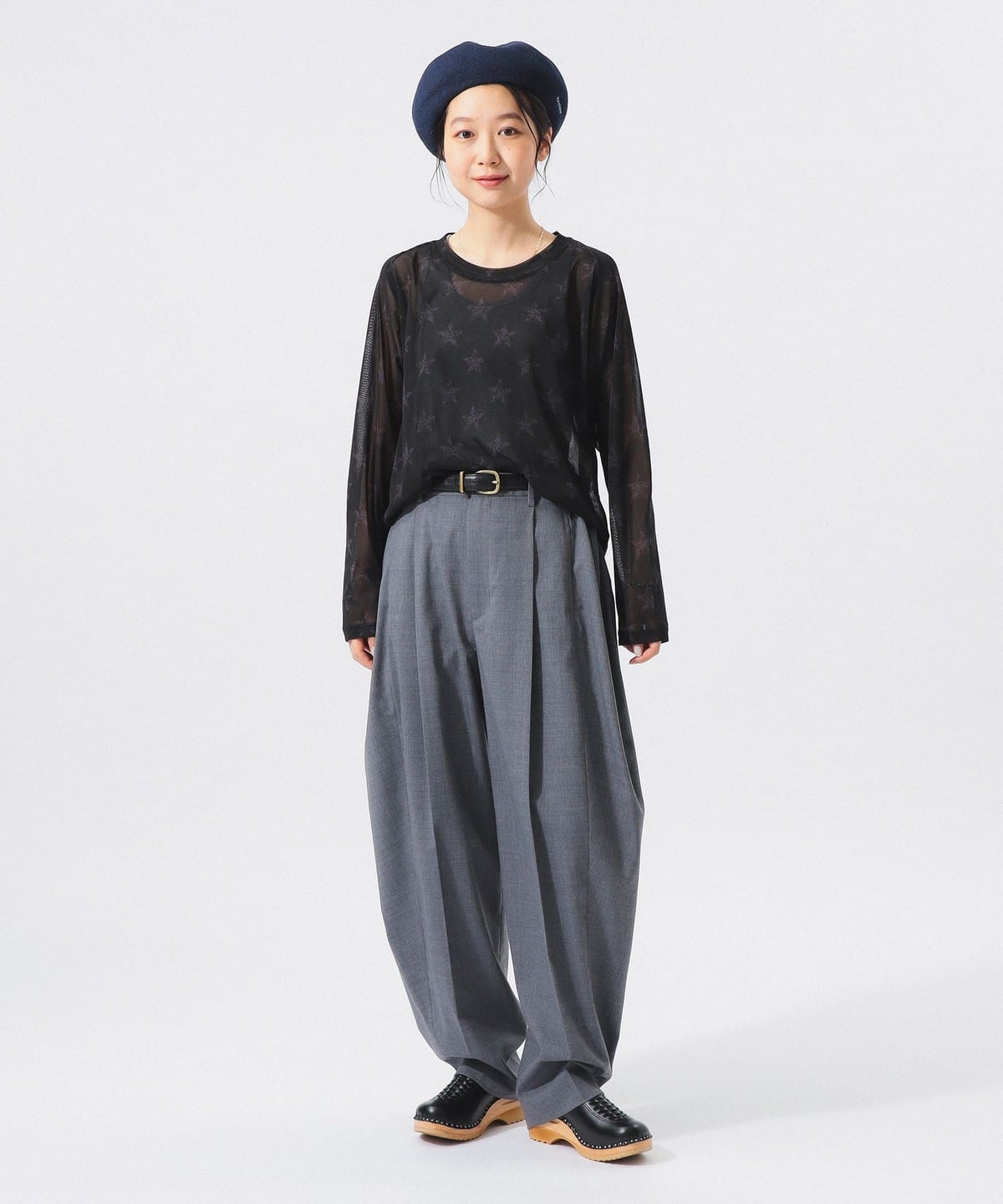 BEAMS BOY（ビームス ボーイ）【別注】NEEDLES / Mesh Long Sleeve