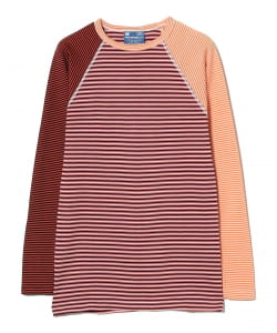 WILDERNESS WEAR / Polypro+190 Long sleeve striped crew neck