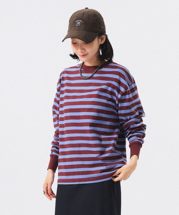 BEAMSBOY ビームスボーイ スウィッチ ボーダー ロングスリーブ Tシャツ BEAMS BOY（ビームス ボーイ）【+10%ポイントUP】ベーシック ボーダー