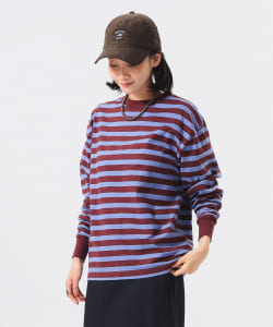 【+10%ポイントUP】ベーシック ボーダー ロング スリーブ