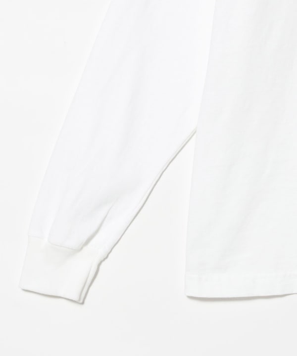 【別注】City Lights Bookstore × BEAMS BOY / Sticker Long Sleeve T-Shirts