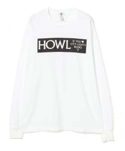 【別注】City Lights Bookstore × BEAMS BOY / Sticker Long Sleeve T-Shirts