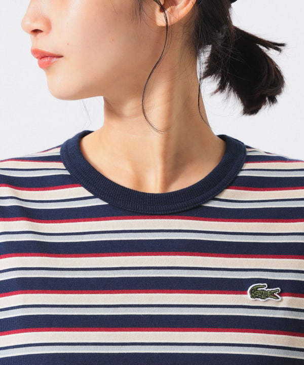 【別注】LACOSTE / マルチ ボーダー Tシャツ