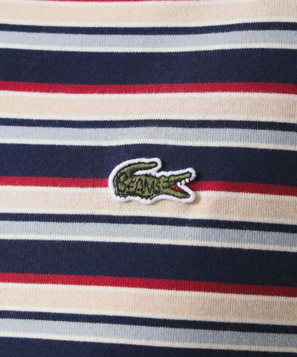 【別注】LACOSTE / マルチ ボーダー Tシャツ