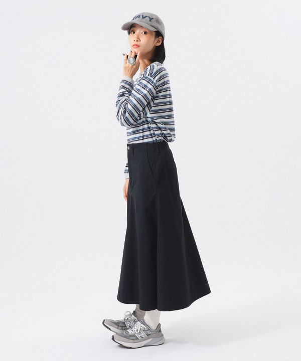 【別注】LACOSTE / マルチ ボーダー Tシャツ Model： H165 B80 W59 H85　Size： 36