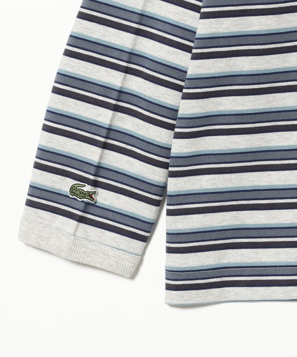 【別注】LACOSTE for BEAMS BOY / マルチ ボーダー Tシャツ