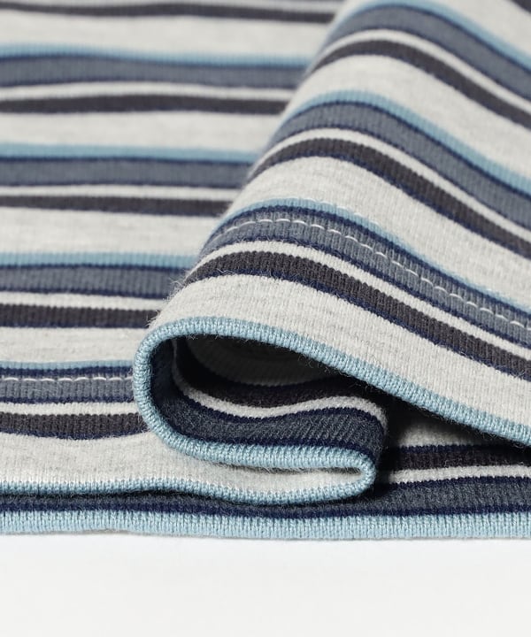 【別注】LACOSTE for BEAMS BOY / マルチ ボーダー Tシャツ