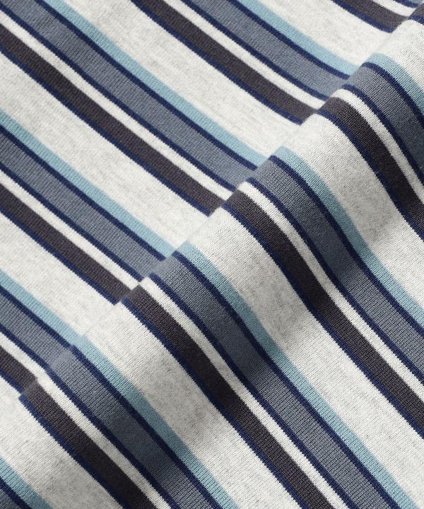【別注】LACOSTE for BEAMS BOY / マルチ ボーダー Tシャツ