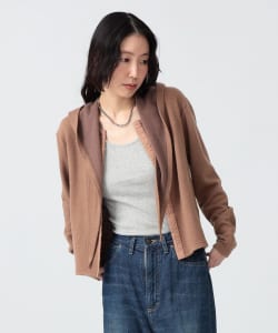 〈WOMEN〉フード デタッチ カーディガン