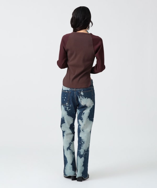 〈WOMEN〉ラグラン ロング スリーブ Model : H170 B83 W60 H87　Size : SIZE 1