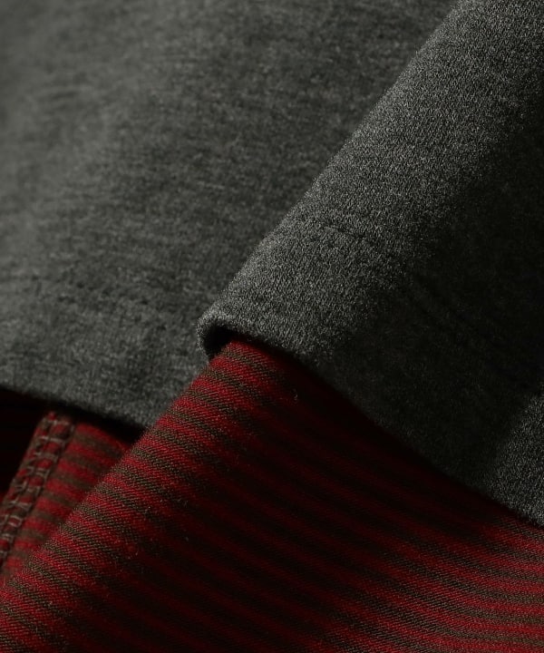 〈WOMEN〉ボーダー ロングスリーブ ＋ ソリッド ショートスリーブ