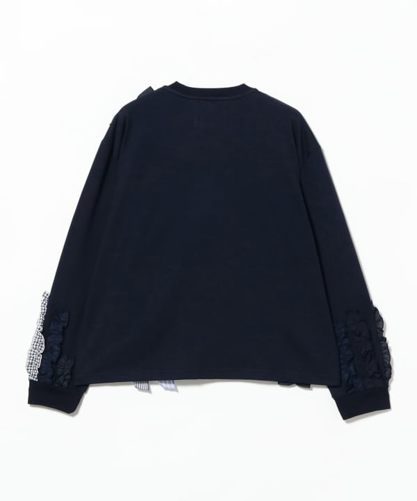 【別注】TORI-TO × BEAMS BOY / コサージュ Tシャツ