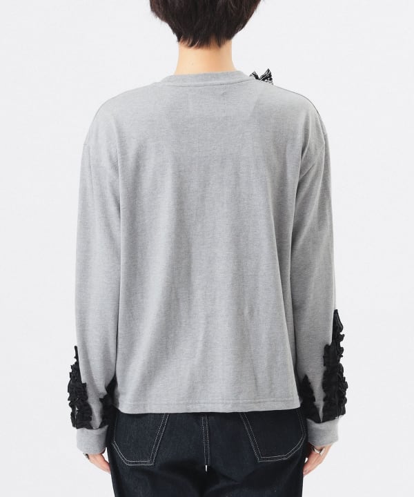 【別注】TORI-TO × BEAMS BOY / コサージュ Tシャツ