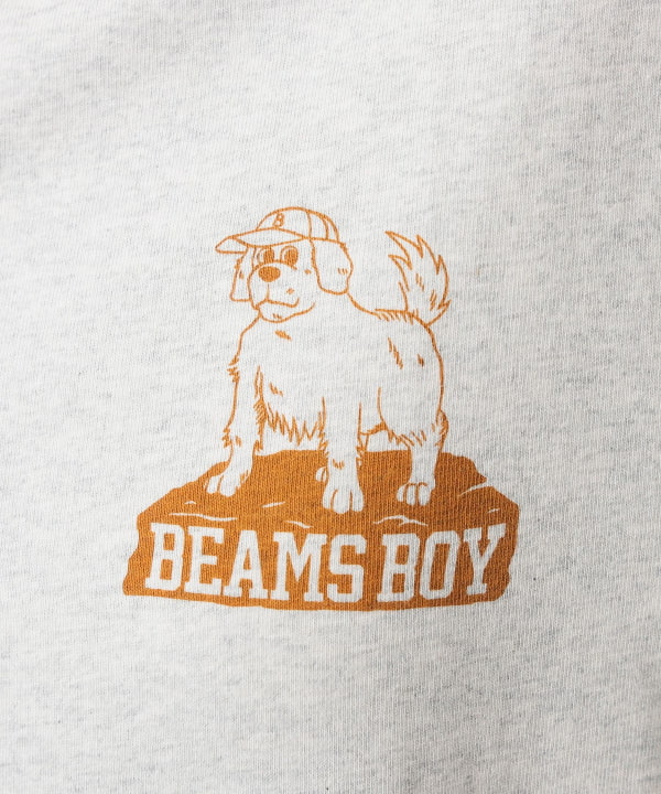 【別注】Champion / BOYロゴ リンガーTシャツ