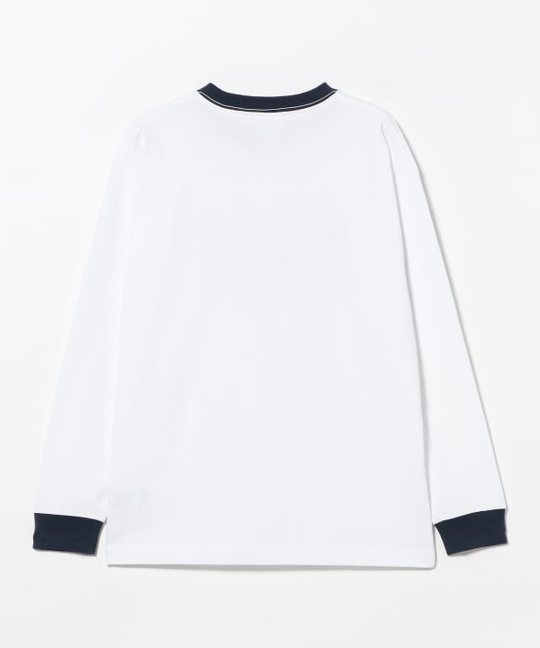 【別注】Champion / BOYロゴ リンガーTシャツ