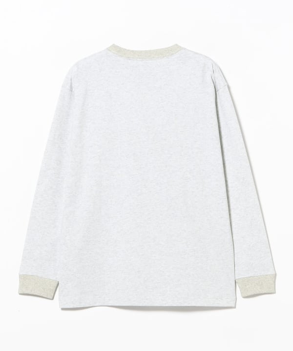 【別注】Champion / BOYロゴ リンガーTシャツ