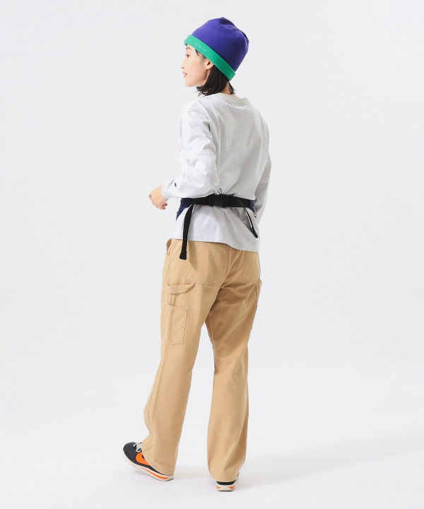 【別注】Champion / BOYロゴ リンガーTシャツ Model : H165 B80 W59 H85　Size : SIZE S