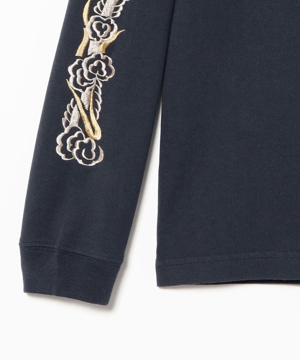 テーラー東洋 / LONG SLEEVE SUKA T-SHIRT EMBROIDERED “EAGLE”