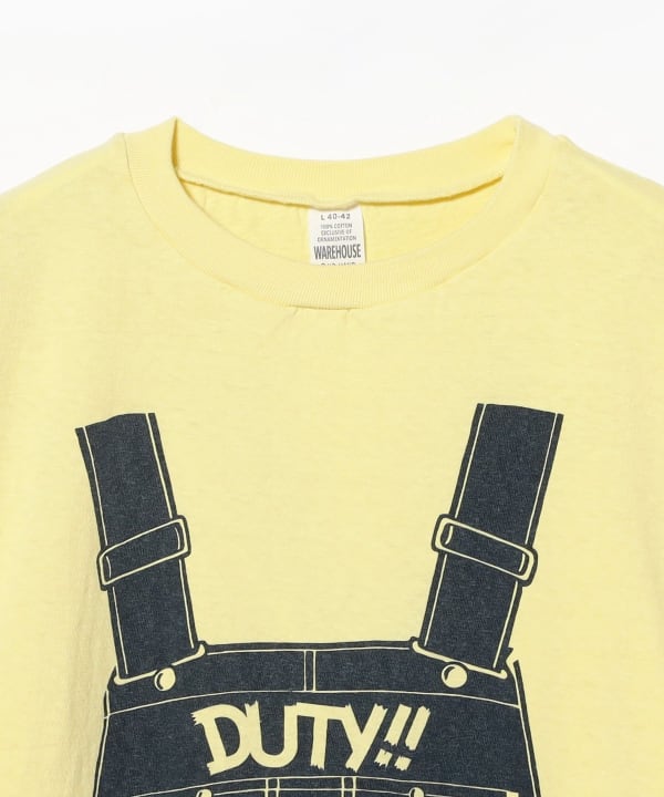 【別注】WAREHOUSE & CO. / プリント ロングスリーブ Tシャツ