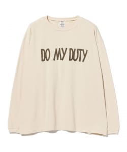 【別注】WAREHOUSE & CO. / プリント ロングスリーブ Tシャツ