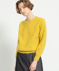 Nor’Easterly × BEAMS BOY / 別注 シェットランド シャギー クルー ニット