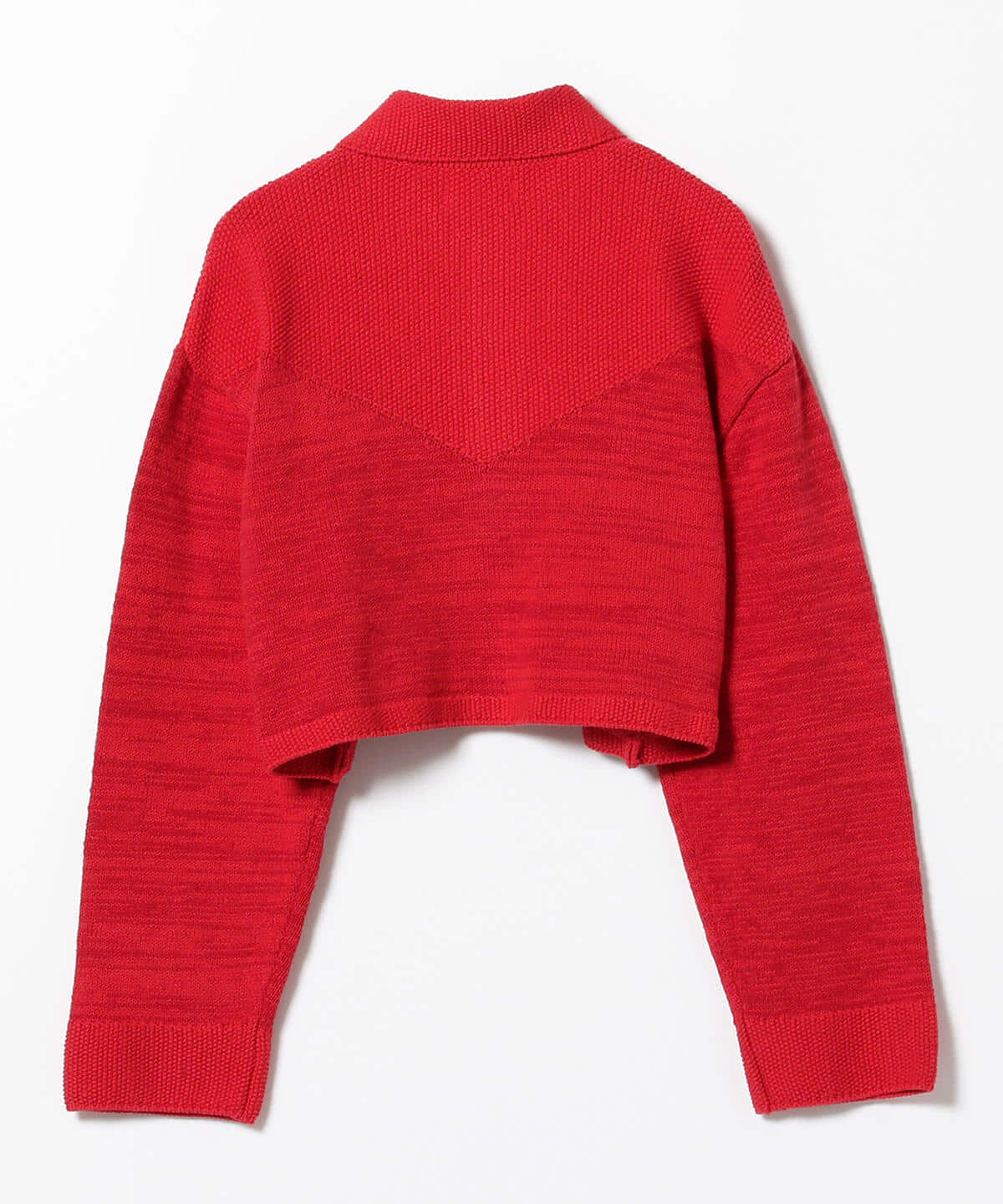 [Outlet] BEAMS BOY / Short fringe cardigan