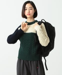 BEAMS BOY / アランクルーニット
