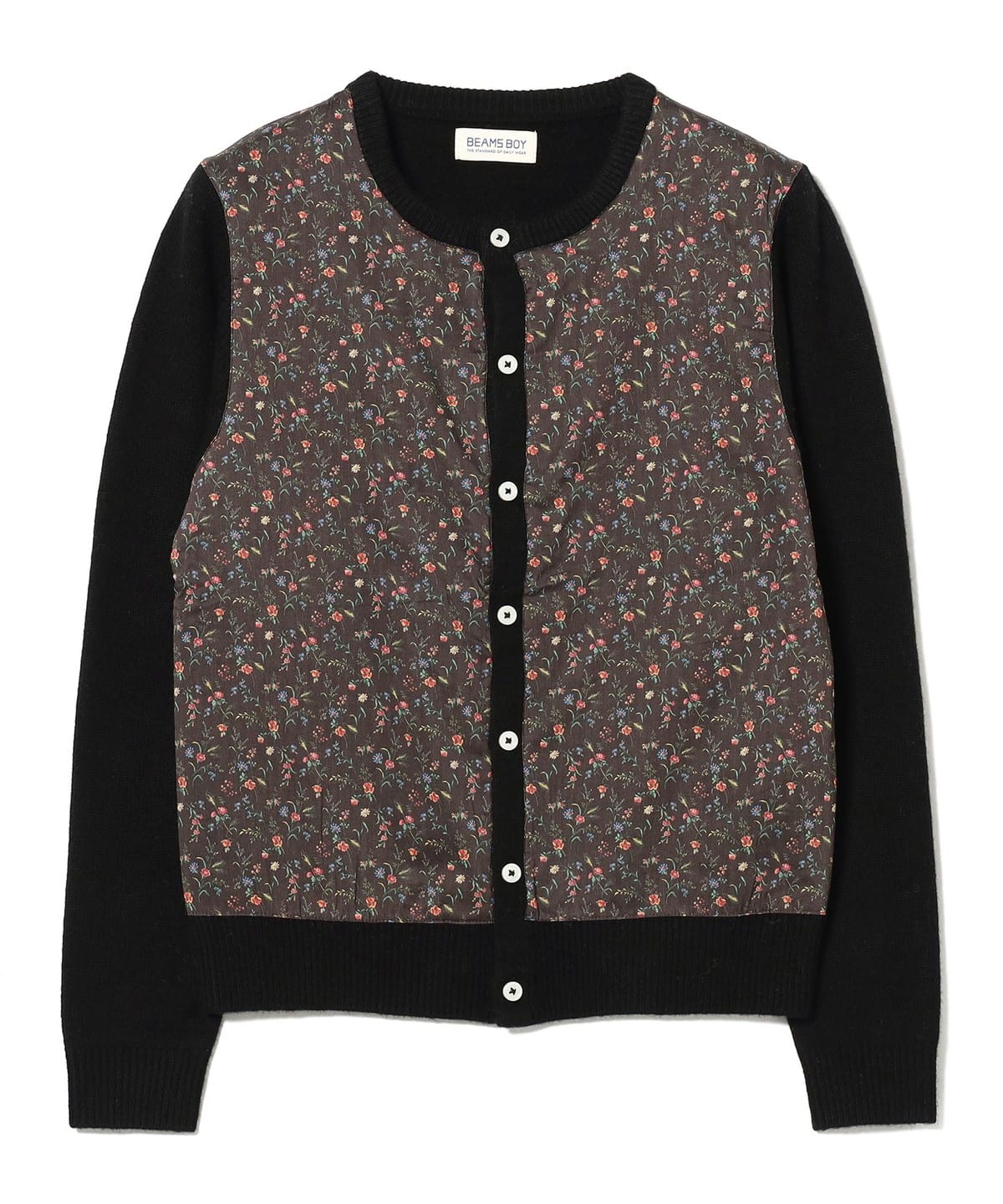 [Outlet] BEAMS BOY / Liberty Patch Cardigan
