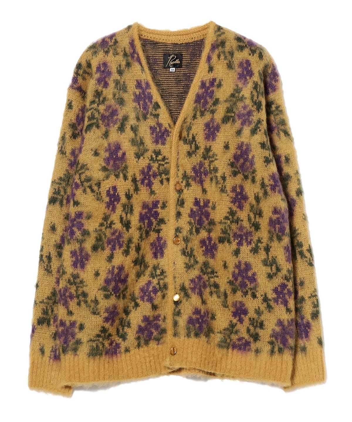 BEAMS BOY（ビームス ボーイ）○NEEDLES /Mohair Cardigan Flower