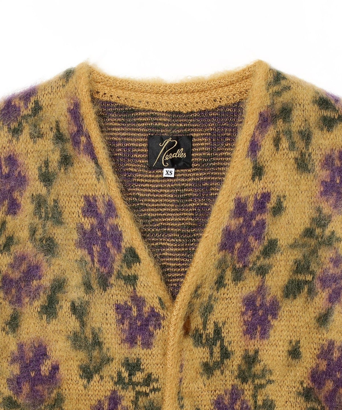 BEAMS BOY（ビームス ボーイ）○NEEDLES /Mohair Cardigan Flower