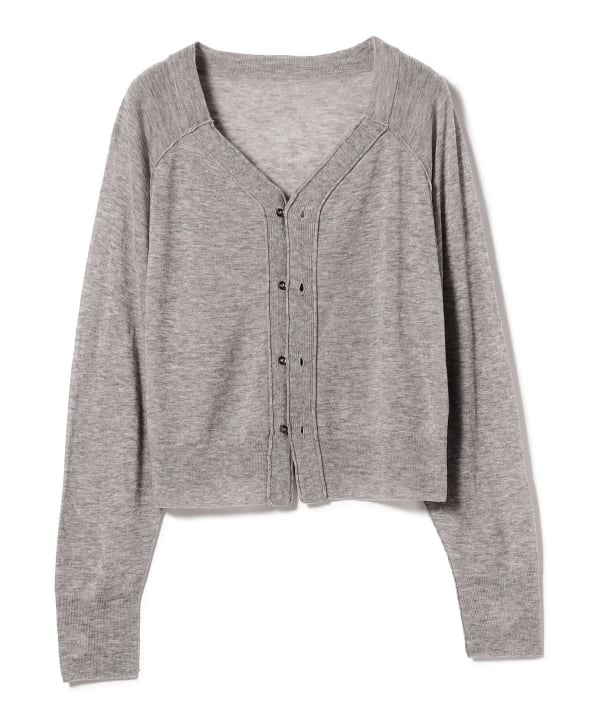 BEAMS BOY（ビームス ボーイ）maturely / Inside Out Cardigan