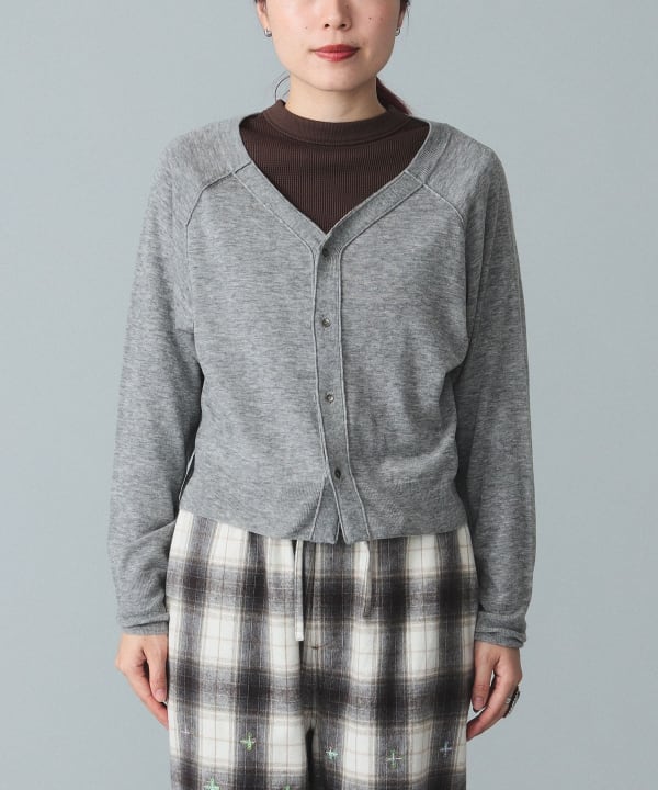 BEAMS BOY（ビームス ボーイ）maturely / Inside Out Cardigan