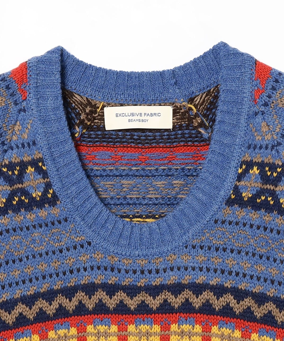 未使用ビームスボーイ　Uネック ビッグ プルオーバー BEAMS BOY BEAMS BOY（ビームスボーイ）の「BEAMS BOY / Uネック ビッグ