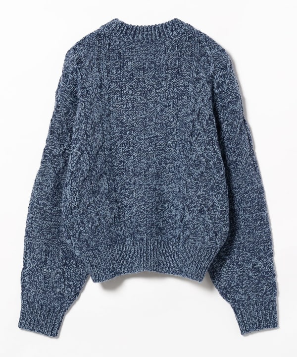 BEAMS BOY (BEAMS BOY) [Outlet] BEAMS BOY / Aran Crew Neck Pullover ...