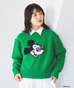 BEAMS BOY / ミッキーマウス / ニット