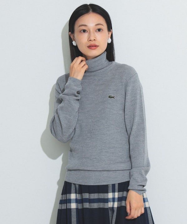 BEAMS BOY（ビームス ボーイ）LACOSTE for BEAMS BOY / 別注 リブ