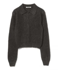 【BEAMS JAPAN限定】AURALEE / MOHAIR KNIT POLO