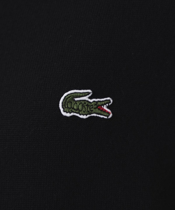 BEAMS BOY（ビームス ボーイ）【別注】LACOSTE / Vネック ニット