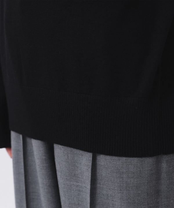BEAMS BOY（ビームス ボーイ）【別注】LACOSTE / Vネック ニット
