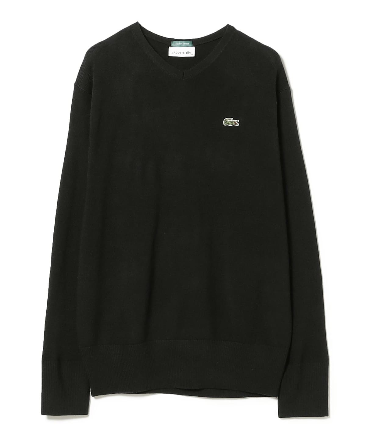 BEAMS BOY（ビームス ボーイ）【別注】LACOSTE / Vネック ニット